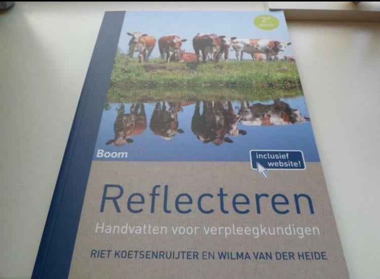 Reflecteren, handvatten voor verpleegkundigen 2e druk, Boeken, Ophalen of Verzenden, Beta, Zo goed als nieuw, HBO