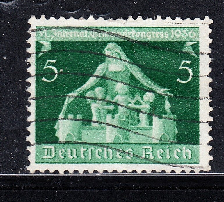 2510 - Duitse Rijk michel 618 gestempeld , Gemeenschappelij, Verzenden, Duitse Keizerrijk, Gestempeld