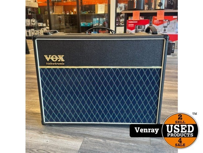 Vox VT120 Valvotronics 2x60 Watt Buizenversteker | A-Grade, Muziek en Instrumenten, Vox, Gebruikt, https://voxamps.com/en-us/contact