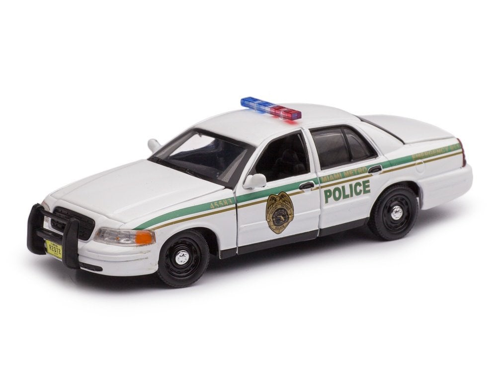 Ford Crown Victoria Interceptor Miami Police GreenLight, Overige merken, Auto, Verzenden, Bburago Via dei Tessitori 109 info@bburago-shop.com