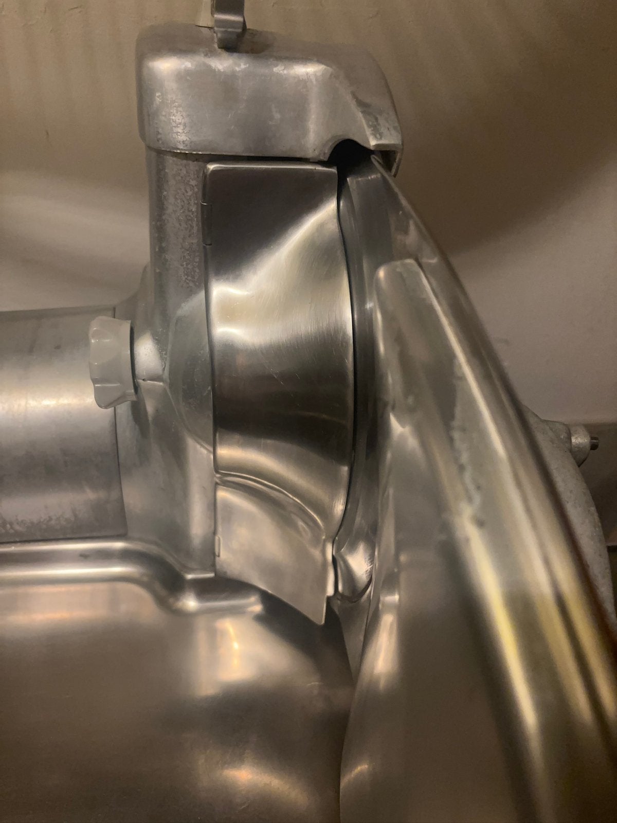 Berkel proffesionele snijmachine, Ophalen of Verzenden, Zo goed als nieuw, Metaal, Snijmachine