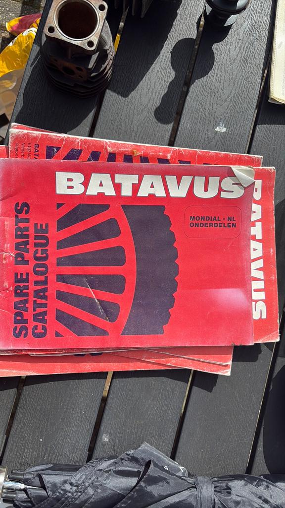Batavus mondial onderdelen catalogus, Ophalen of Verzenden, Gebruikt