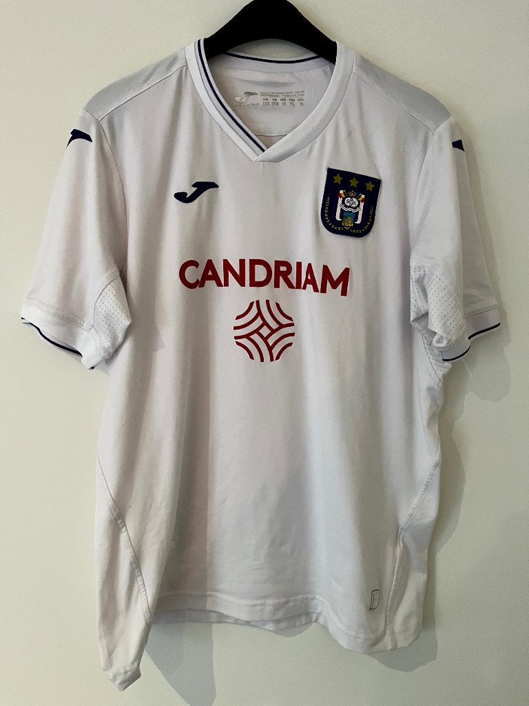 Anderlecht 2020 2021 Away Football Shirt Jersey Joma  XS, Verzenden, Zo goed als nieuw, Buitenlandse clubs, Shirt