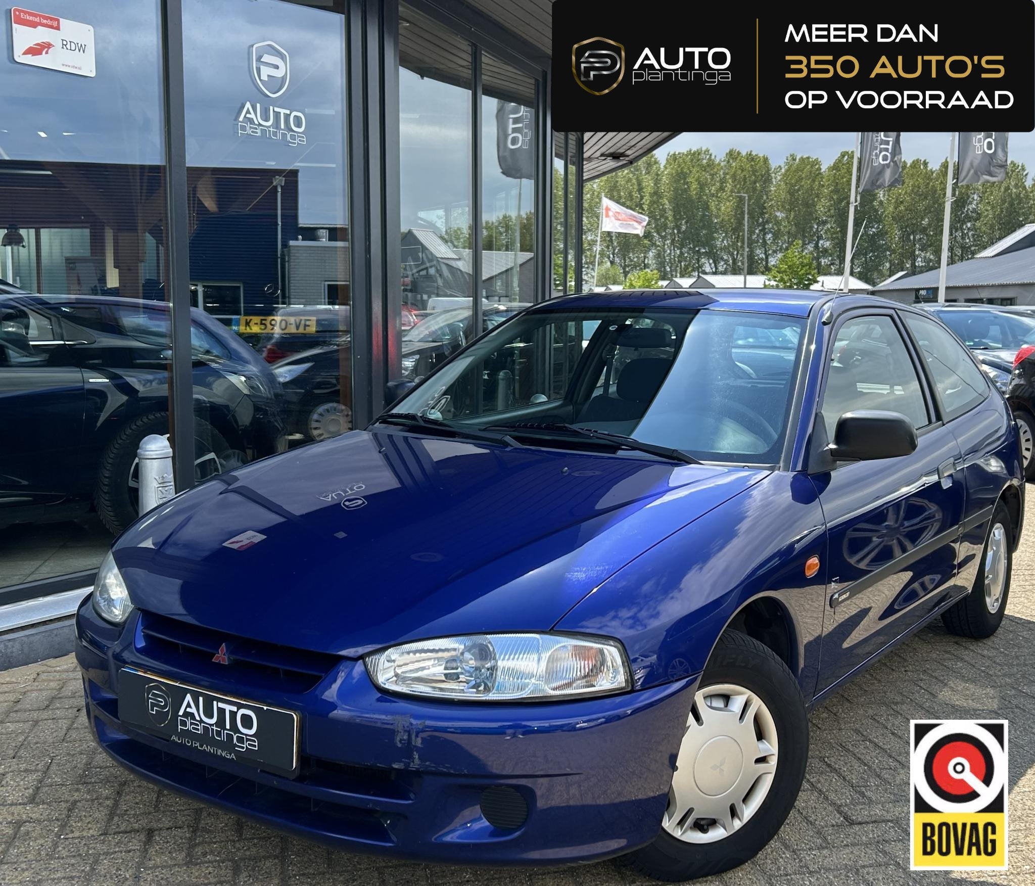 Mitsubishi Colt 1.3 GLi 75PK | Uniek | Lage KM stand! | LIEF, Auto's, Mitsubishi, Voorwielaandrijving, Stof, Gebruikt, 31 €/maand
