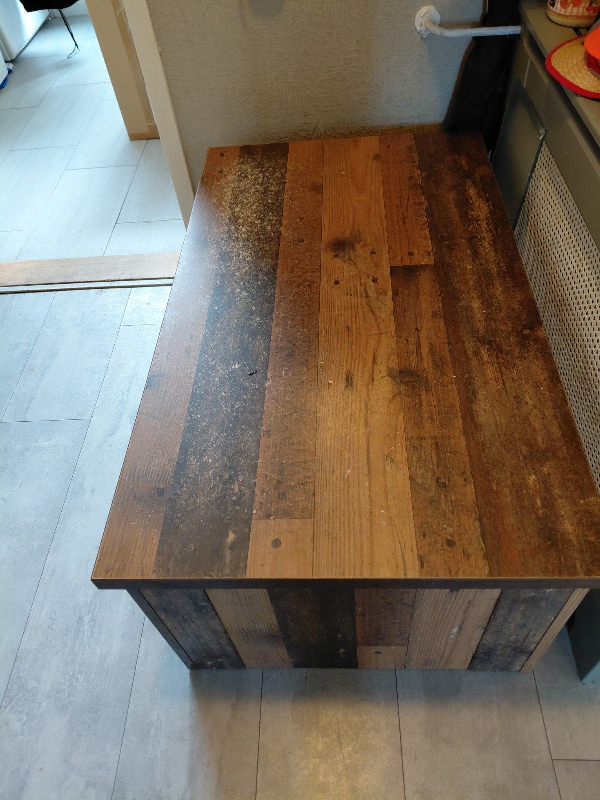 GRATIS AF TE HALEN SALONTAFEL tot 2 okt, Ophalen, Gebruikt, 100 tot 150 cm, 50 tot 100 cm