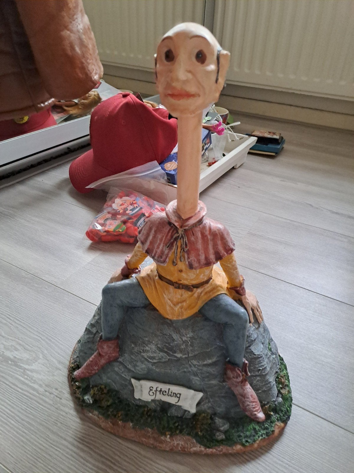 Efteling langnek, Ophalen, Nieuw, Beeldje of Poppetje