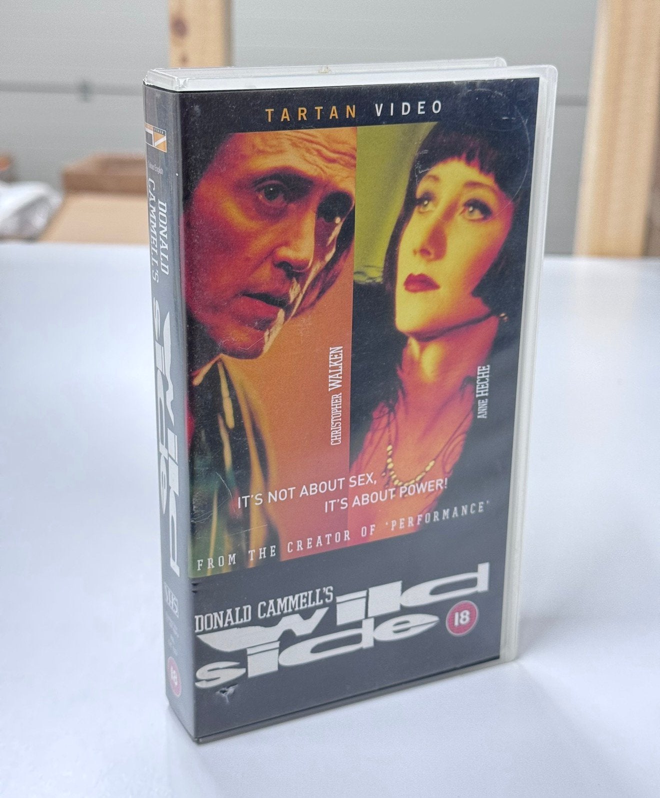 Wild side sexy film VHS - Videoband 1995 donald cammell’s, Vanaf 18 jaar, Ophalen of Verzenden, Zo goed als nieuw