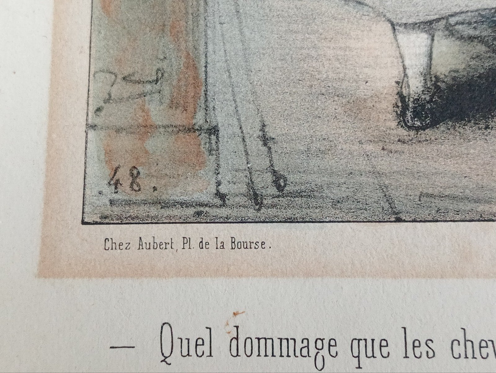 Les Jolies Femmes de Paris litho., Antiek en Kunst, Ophalen of Verzenden