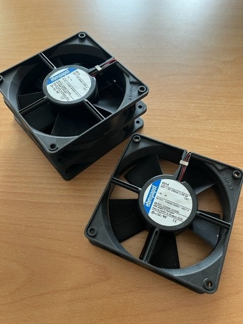 Elektronische koel ventilator 120x120x32mm, 24V, NIEUW!, Ophalen of Verzenden, Nieuw, Ventilator