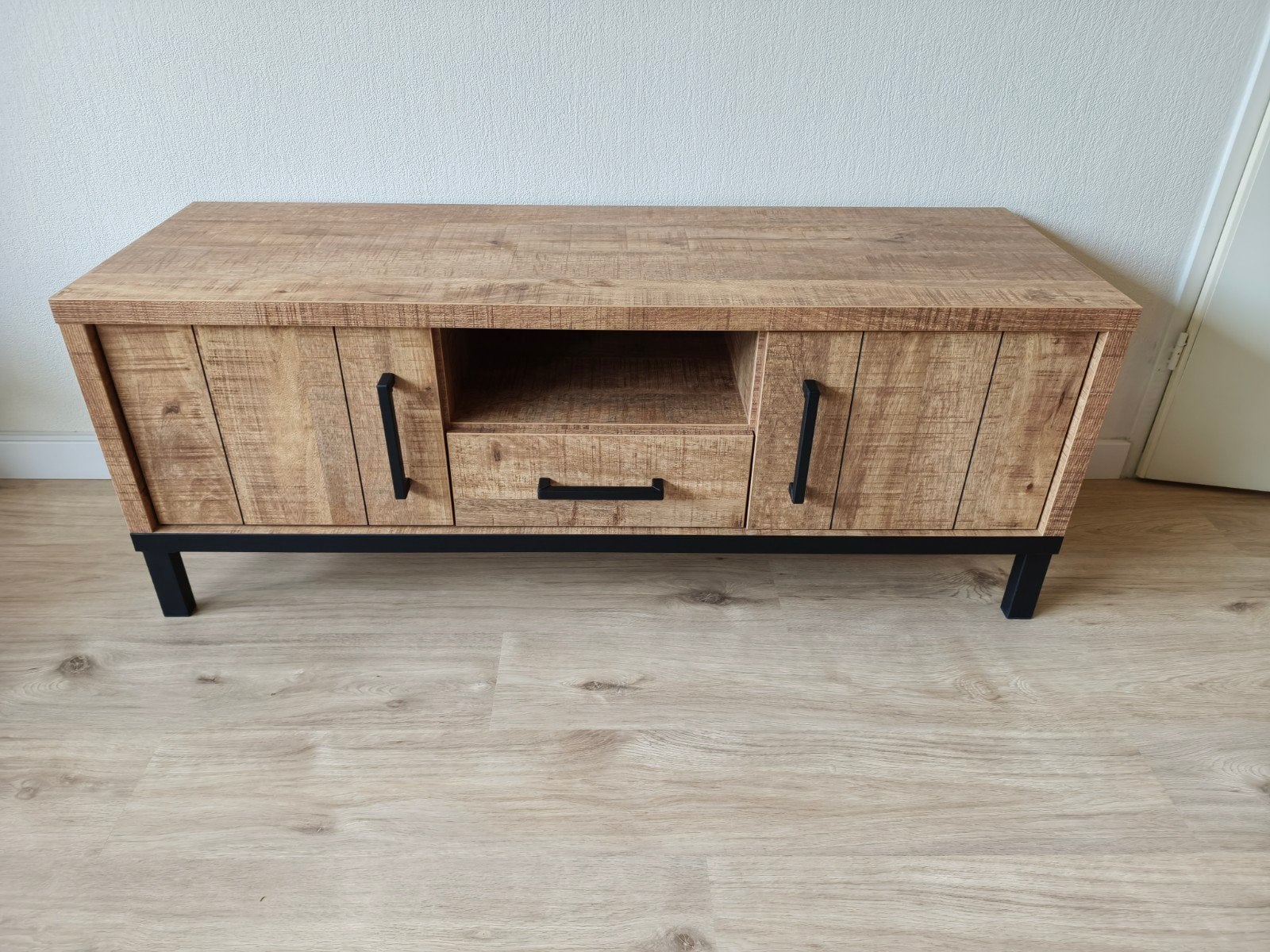 TV-meubel Ricardi – Pronto Wonen – zeer nette staat, Ophalen, 100 tot 150 cm, Zo goed als nieuw, Minder dan 100 cm