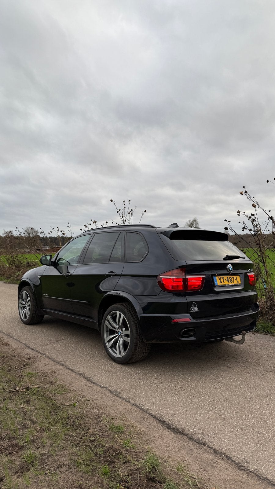 BMW X5 40D Xdrive 2010 M-pakket Carbonschwarz GEREVISEERD, Auto's, Euro 5, Lichtsensor, X5, 2993 cc