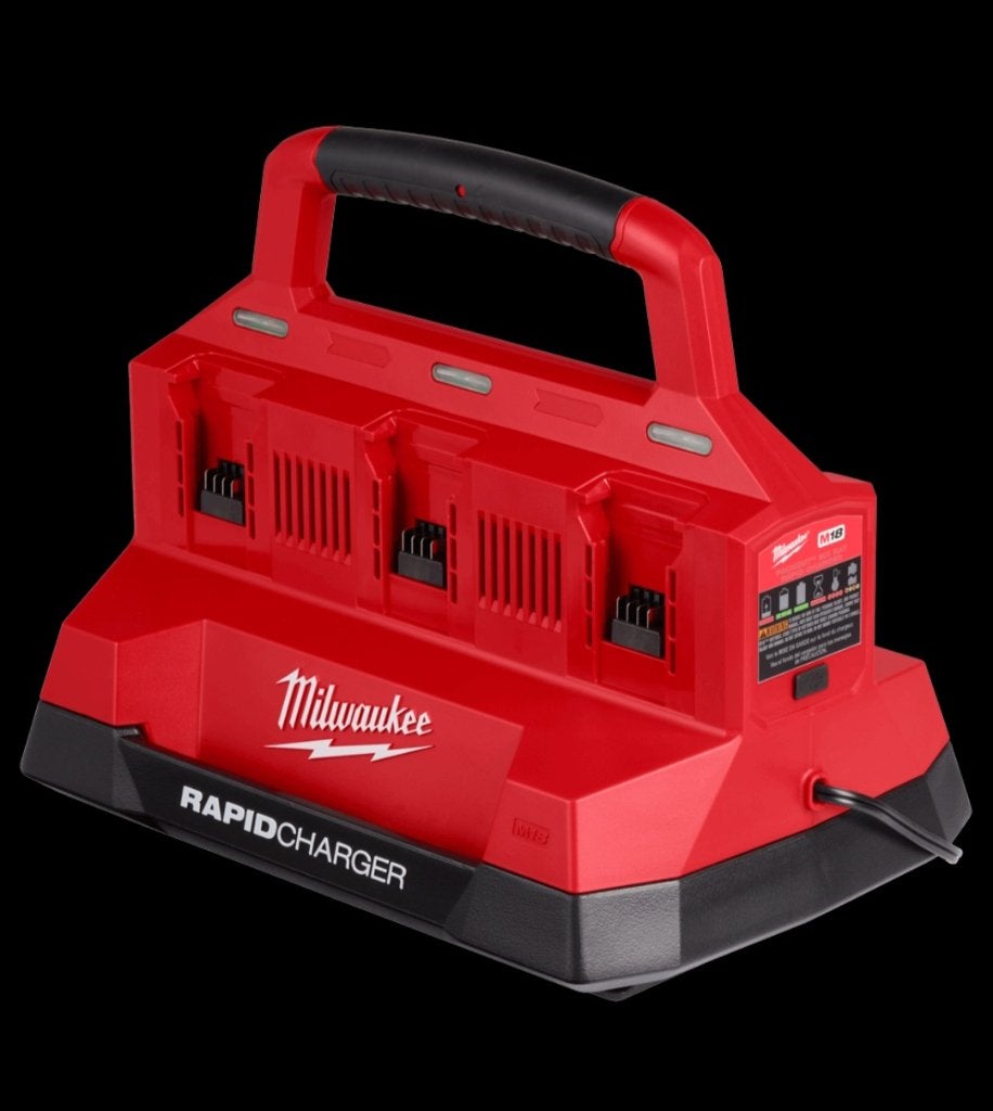 Milwaukee M18 PC6 PACKOUT accu snellader, Ophalen of Verzenden, Zo goed als nieuw