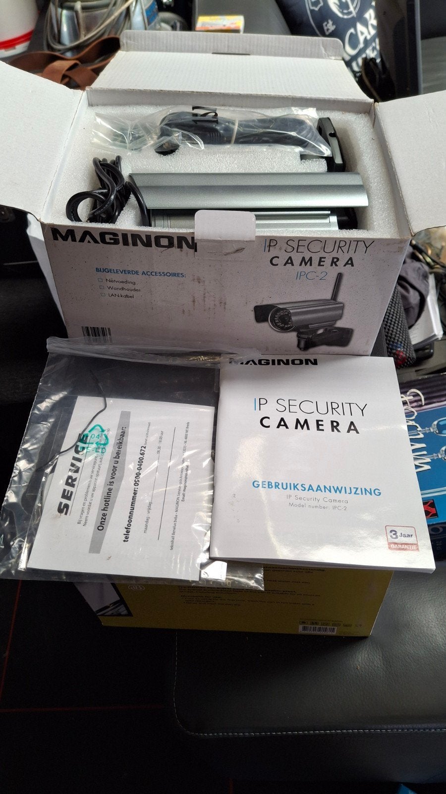 Maginon IP Security Camera IPC-2 - Nieuw in doos, Ophalen of Verzenden, Nieuw, Buitencamera