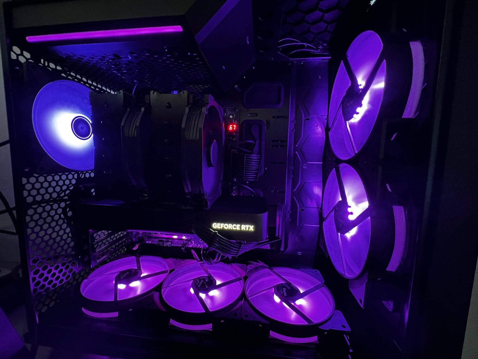 Top End Workstation/Gaming PC: RTX 5090, 64GB RAM, 7TB NVMe, Ophalen, 64 GB of meer, Zo goed als nieuw, Gaming
