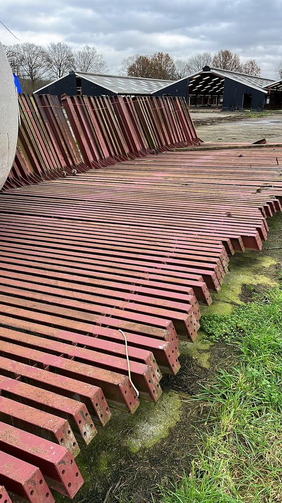 Gebruikte spanten, Ophalen, Gebruikt, 15 m² of meer, Metaal