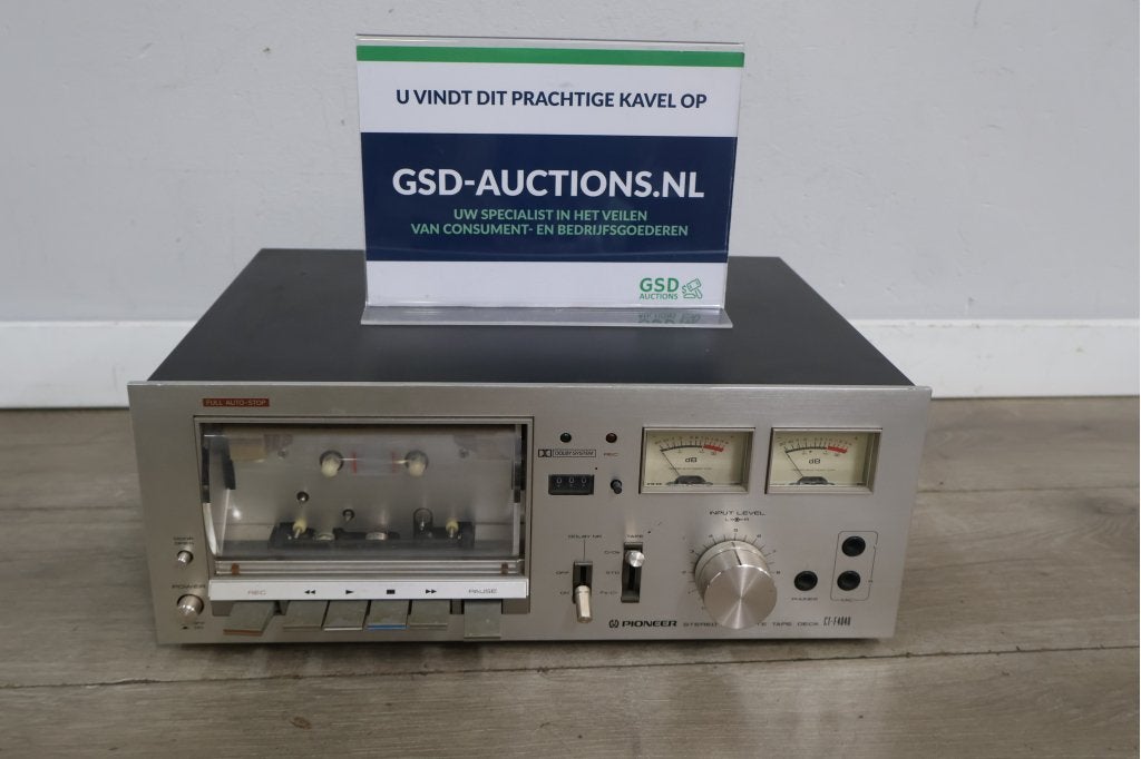 Pioneer cassette deck CT-F400, Audio, Tv en Foto, Cassettedecks, Ophalen of Verzenden, Niet ingevuld, Niet ingevuld, Niet ingevuld