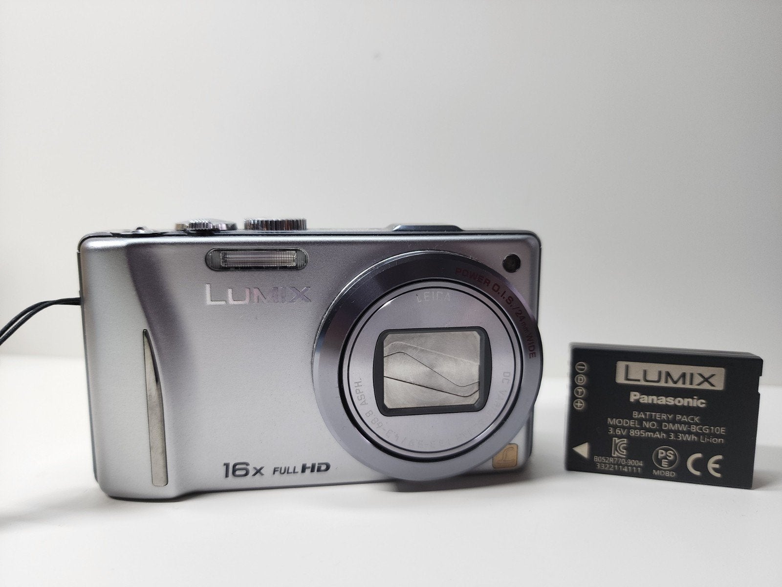 Panasonic Lumix DMC-TZ20 compactcamera met accu, Audio, Tv en Foto, Gebruikt, Panasonic, Ophalen of Verzenden, Compactcamera