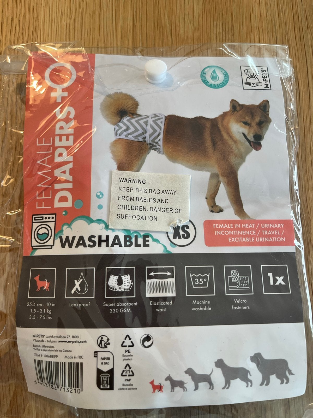 Honden loopsheids broekje, Ophalen of Verzenden, Zo goed als nieuw
