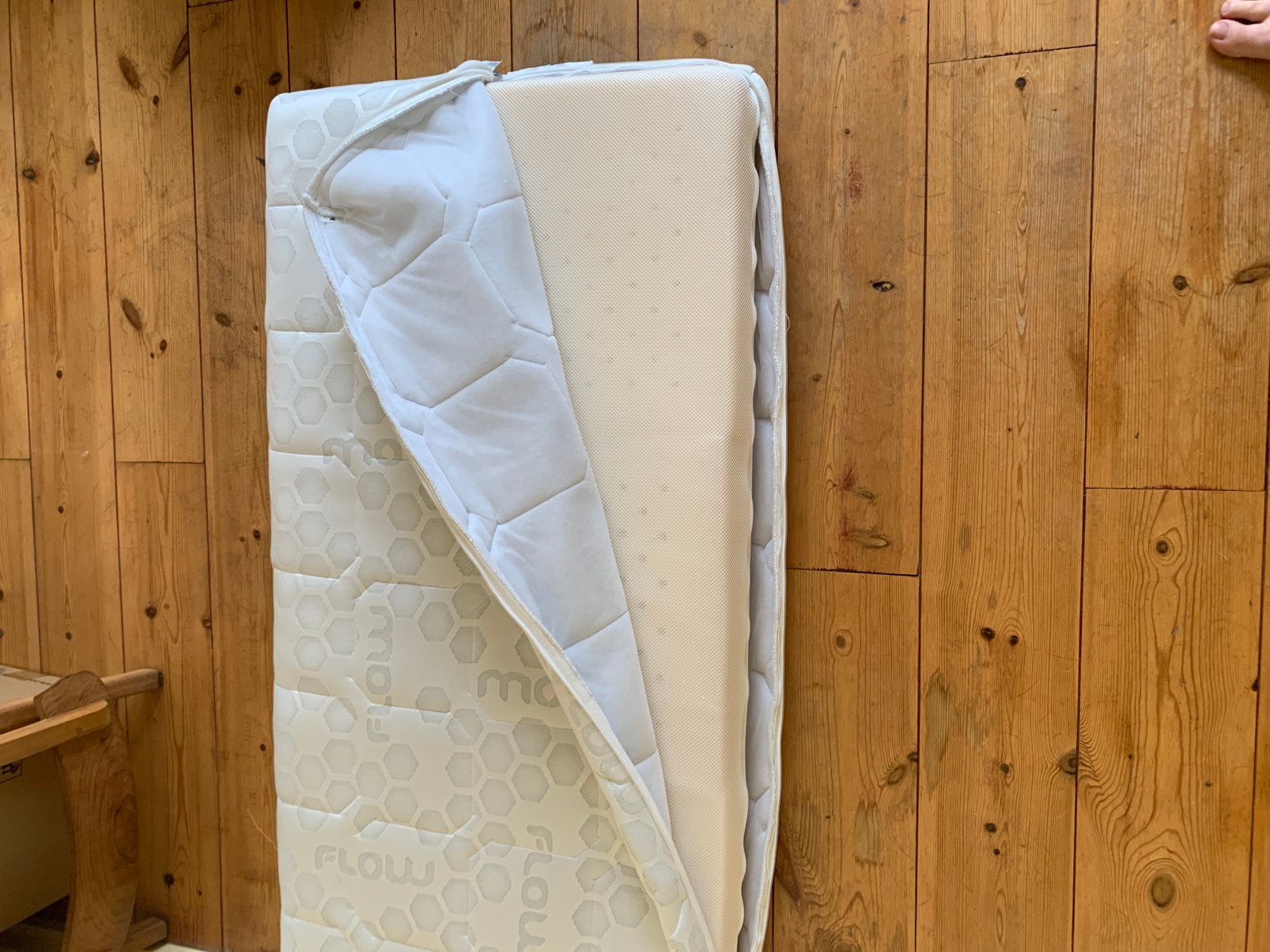 BabyFlow matras 60x120 cm, Ophalen, Zo goed als nieuw, Minder dan 140 cm, Matras