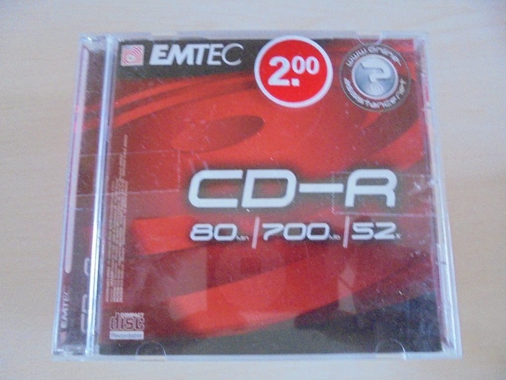 DVD R + CD R, Ophalen of Verzenden, Nieuw, Dvd, EMTEC