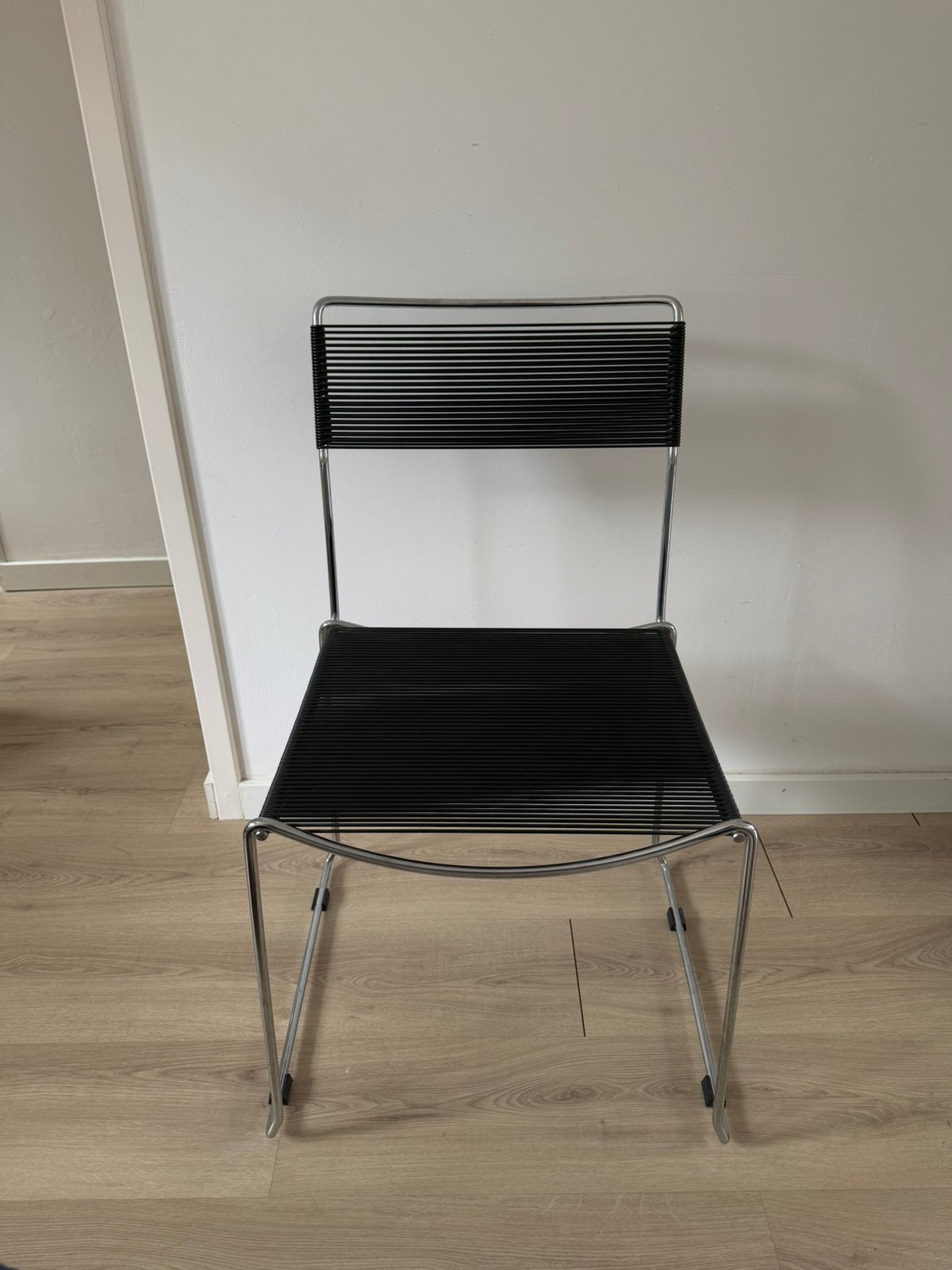 Giandomenico Belotti “Spaghetti Chair”, Alias, in zwart, Ophalen of Verzenden, Zo goed als nieuw, Zwart, Eén