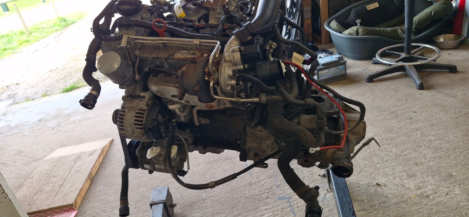 Motorblok+ versnellingsbak Seat Leon 1.4TSI motorcode CAXC, Auto-onderdelen, Motor en Toebehoren, Ophalen, Nieuw, Seat