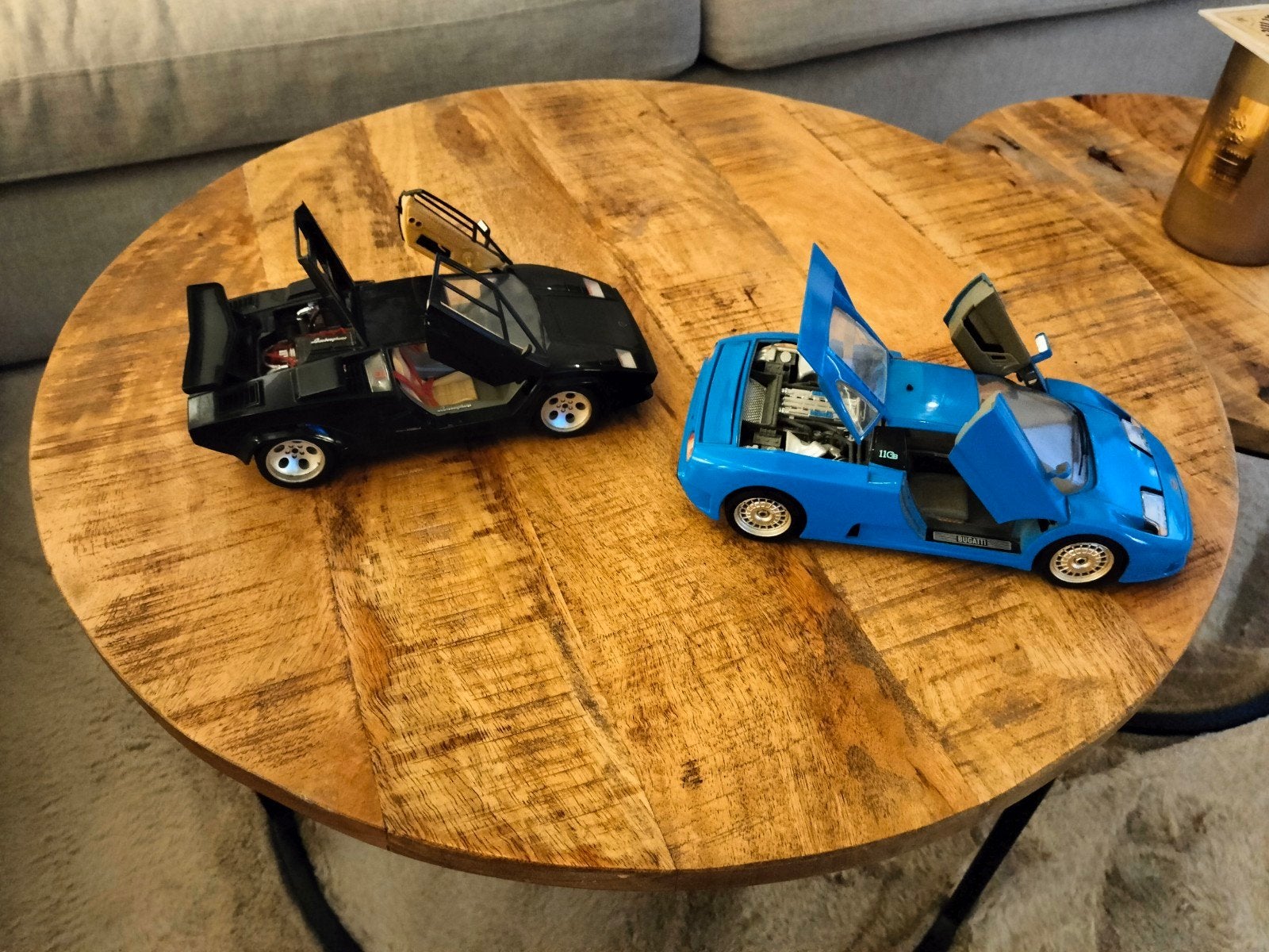 Modelauto's schaal 1:18 - Bugatti & Lamborghini, Ophalen of Verzenden, Zo goed als nieuw, Auto, Bburago