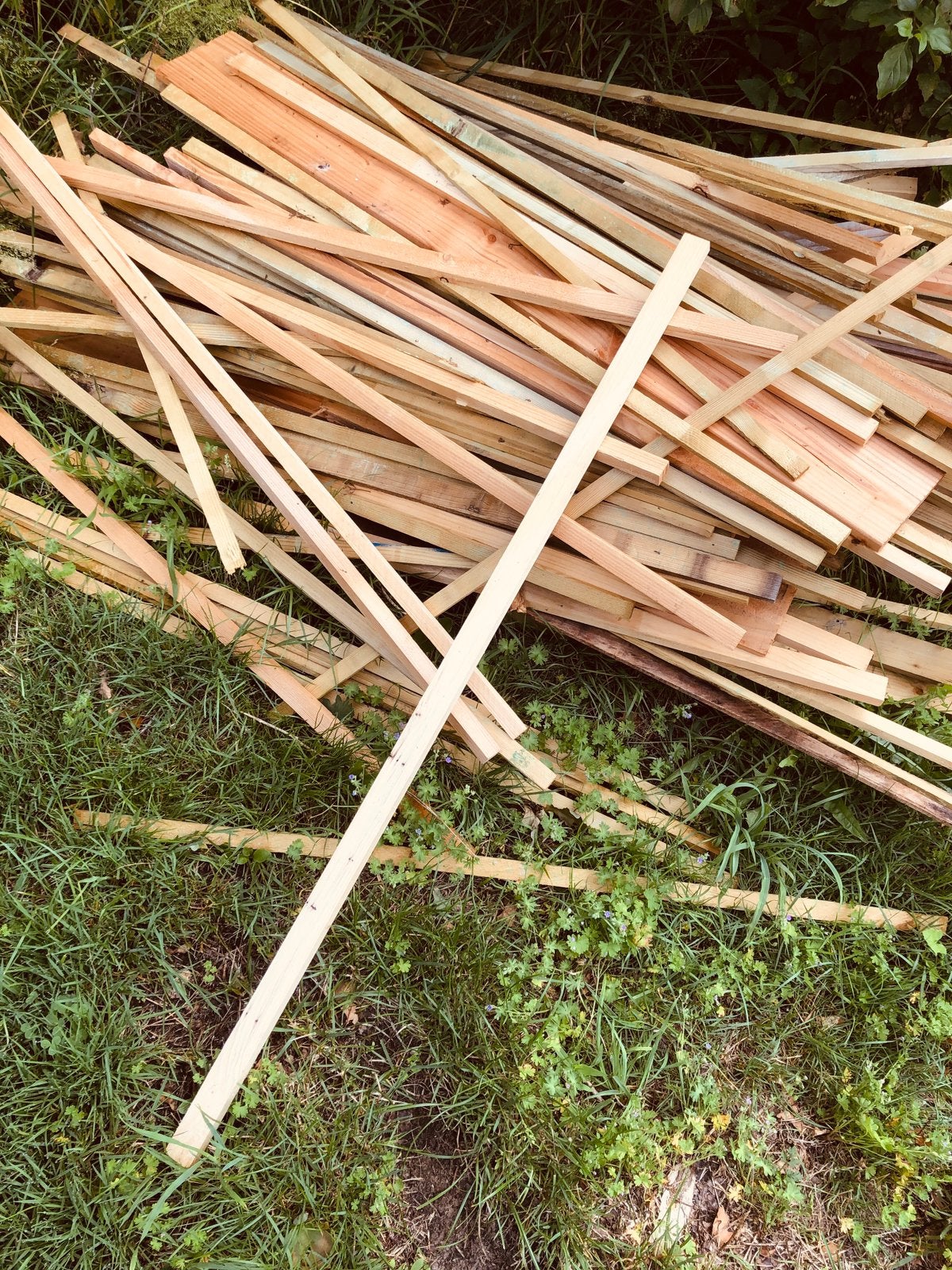 Latten onbehandeld….., 3 tot 6 m³, Ophalen, Overige houtsoorten