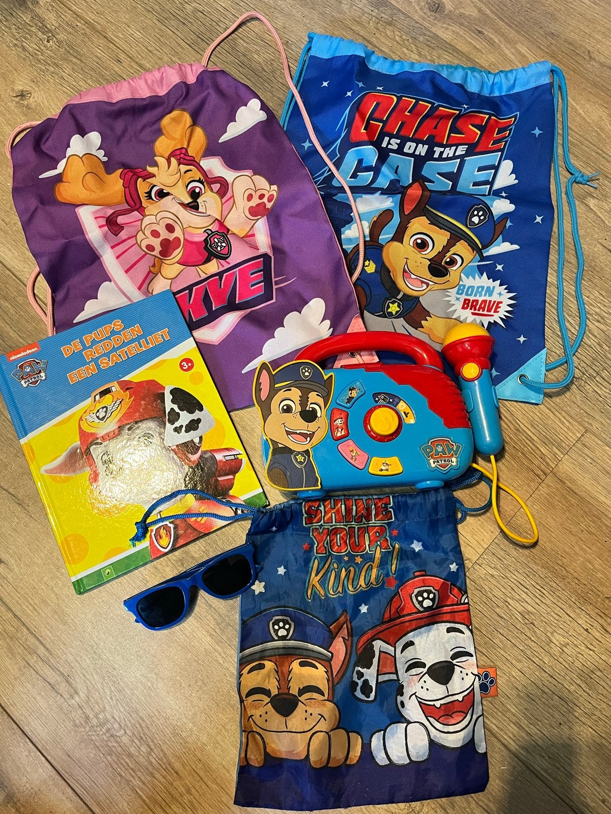 Paw Patrol speelgoed en accessoires set, Ophalen of Verzenden, Gebruikt, Jongen of Meisje
