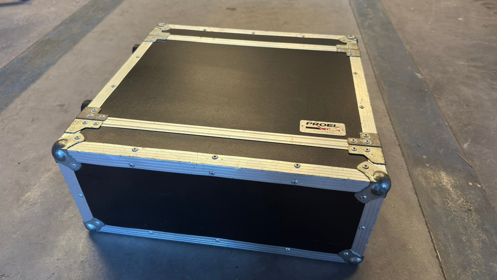 Tunnelflightcase Proel 4HE kort, Ophalen of Verzenden, Gebruikt, Flightcase