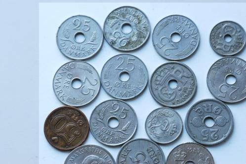 munten Denemarken 1924-1992, Ophalen of Verzenden, Overige landen, Setje