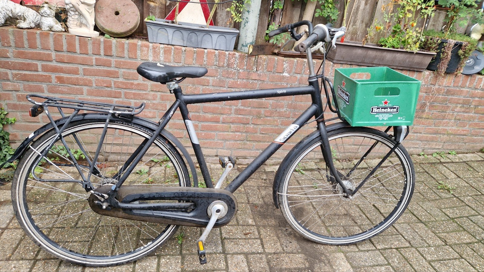 sparta herenfiets in goede staat, Fietsen en Brommers, Ophalen, Gebruikt, Sparta, Versnellingen