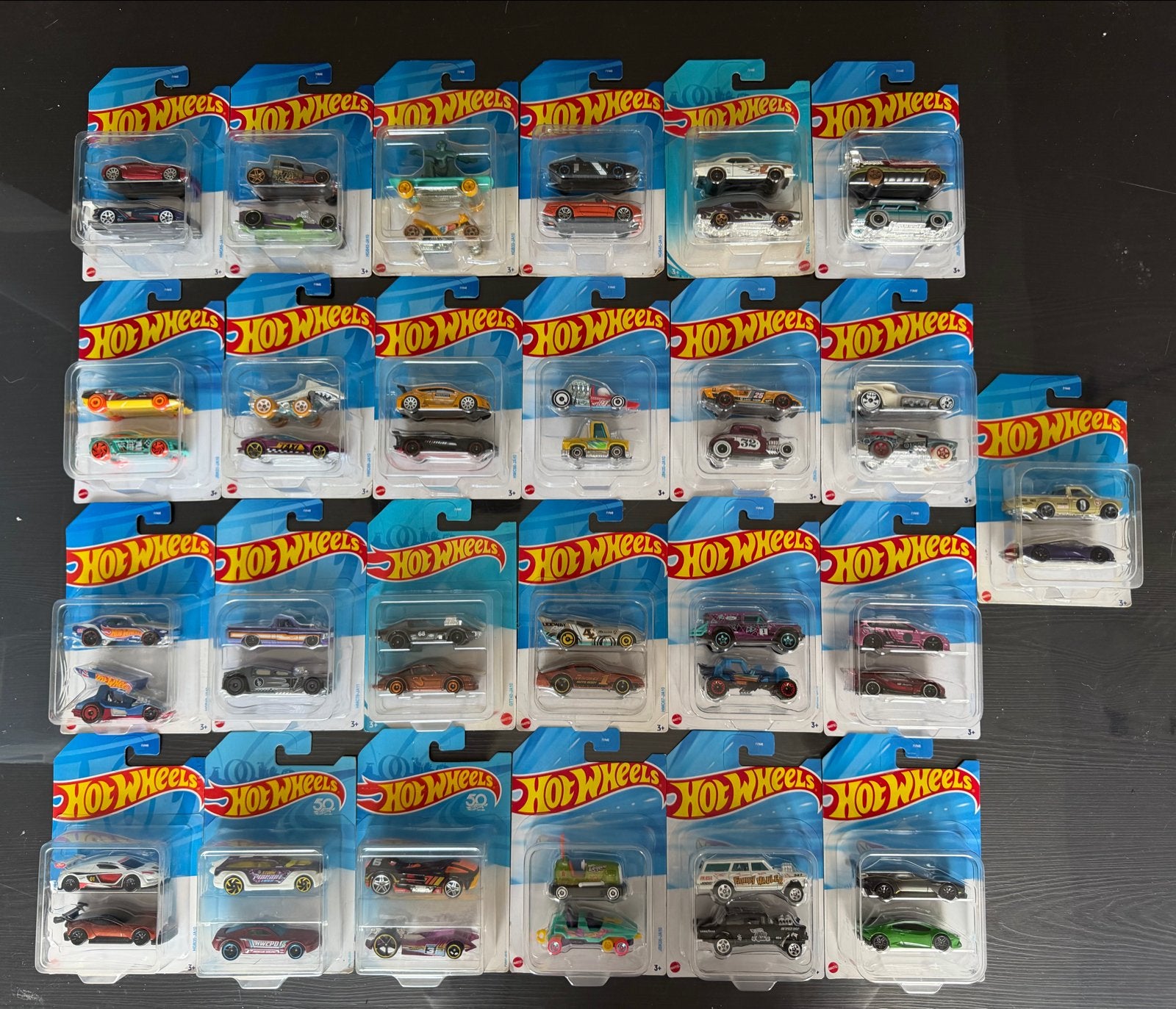 25 double packs Hot Wheels - Nieuw in verpakking, Ophalen of Verzenden, Nieuw, Auto