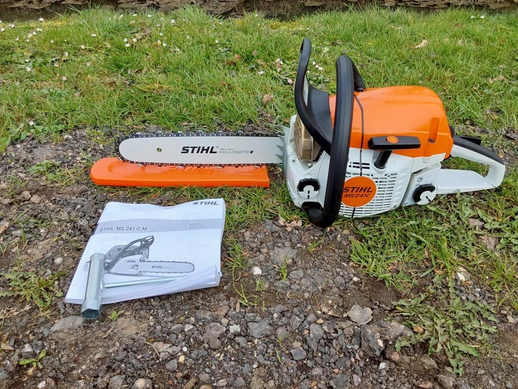 Stihl MS 241 C-M Kettingzaag - Zo goed als nieuw, Kettingzaag, Ophalen of Verzenden, Zo goed als nieuw, 30 tot 70 mm