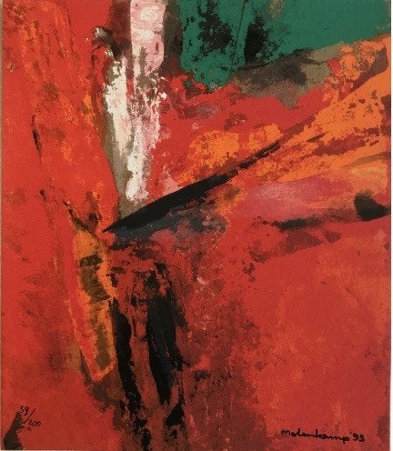 Nico Molenkamp (1920-1998) 3 zeefdrukken Bijzondere uitgave, Ophalen of Verzenden, Nieuw