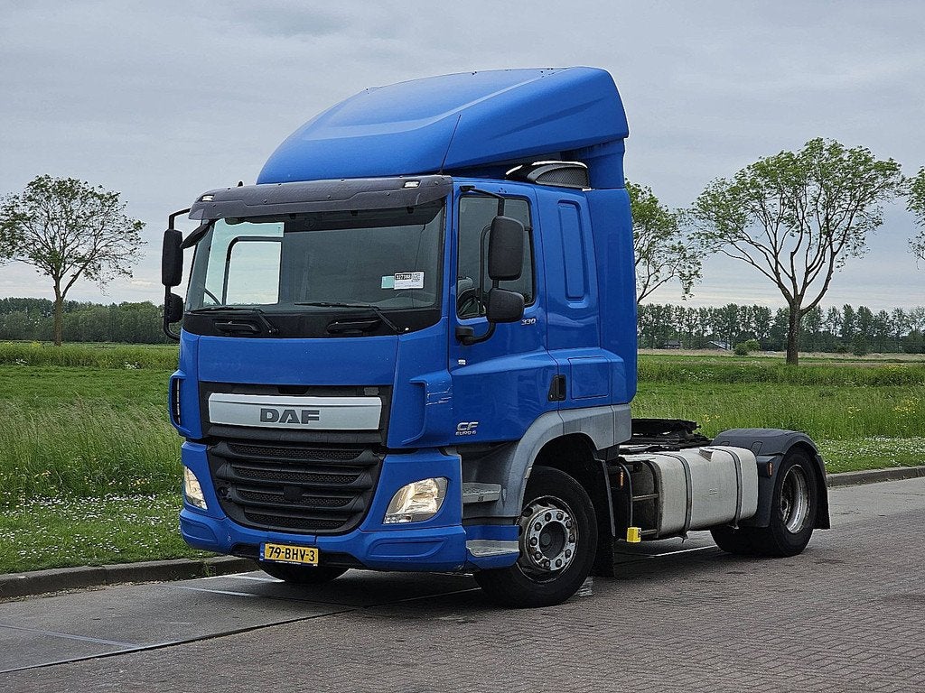 DAF CF 330 ft, Automaat, Euro 6, Traction-control, Blauw