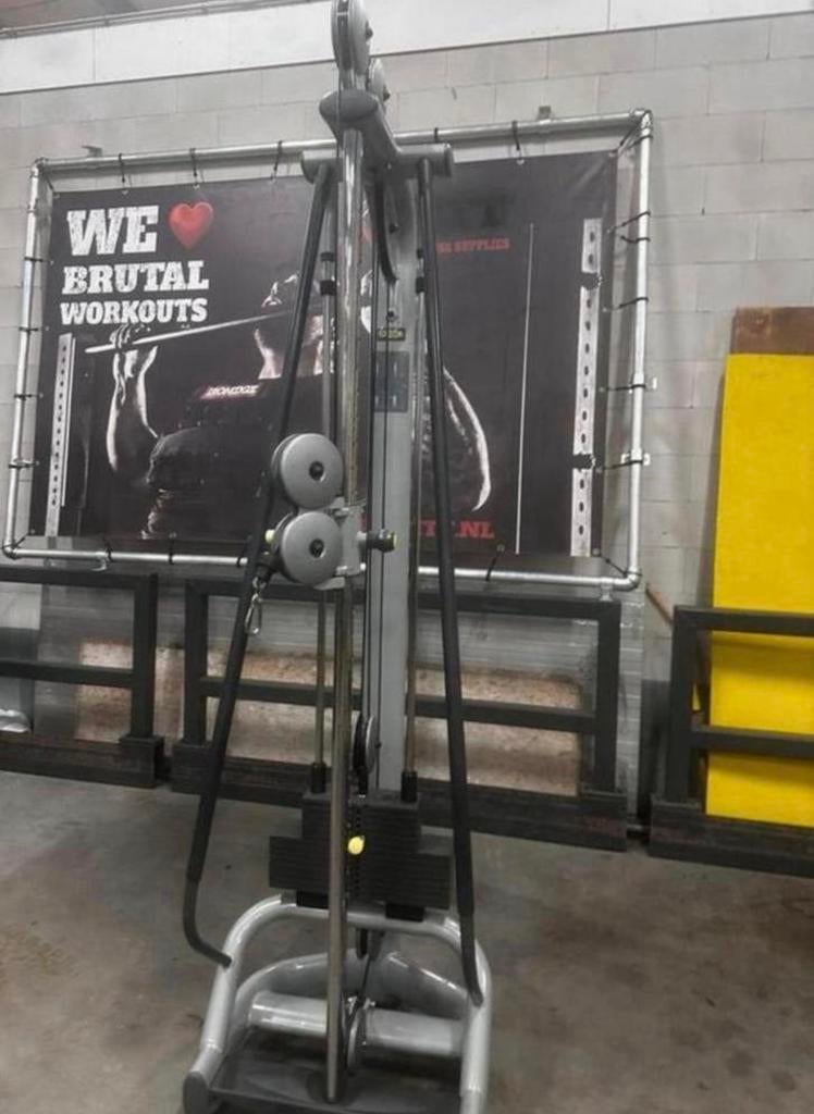 Technogym Selection Line Adjustable Pulley, 27,5kg Gewichten, Ophalen, Gebruikt, Rug, Overige typen