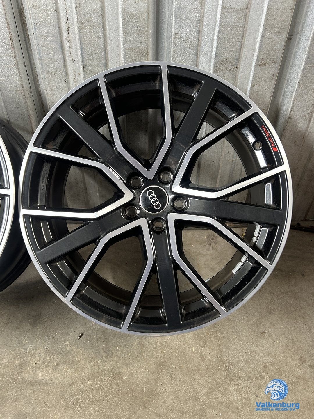 Originele Audi Q5 SQ5 80A Audi Sport 20 inch zwarte velgen 5, Auto-onderdelen, Banden en Velgen, Gebruikt, Velg(en), -, -
