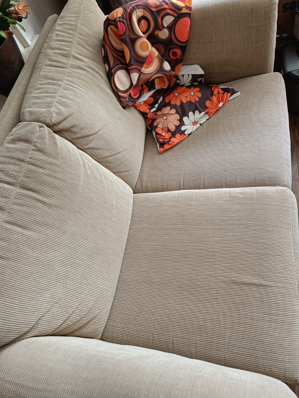 2 en 2 half zits bank svp binnen 4 weken ophalen, Ophalen, Gebruikt, Tweepersoons, 75 tot 100 cm