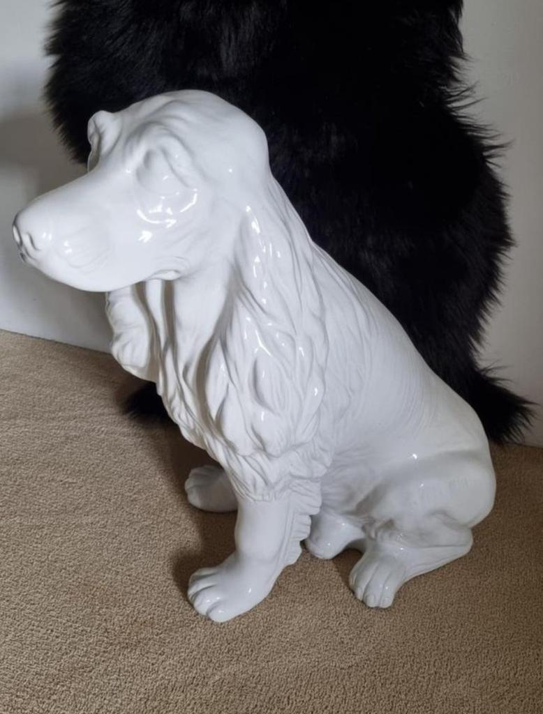 Porseleinen beeld van een Engelse cocker Spaniel, Ophalen of Verzenden, Nieuw, Dier