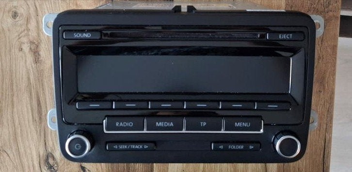 Volkswagen RCD 310 radio, Ophalen, Gebruikt