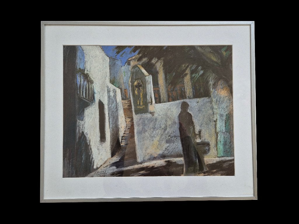 Prachtige pastel van Theo Boons schilderij, Antiek en Kunst, Kunst | Schilderijen | Klassiek, Ophalen, Origineel werk, Pastel
