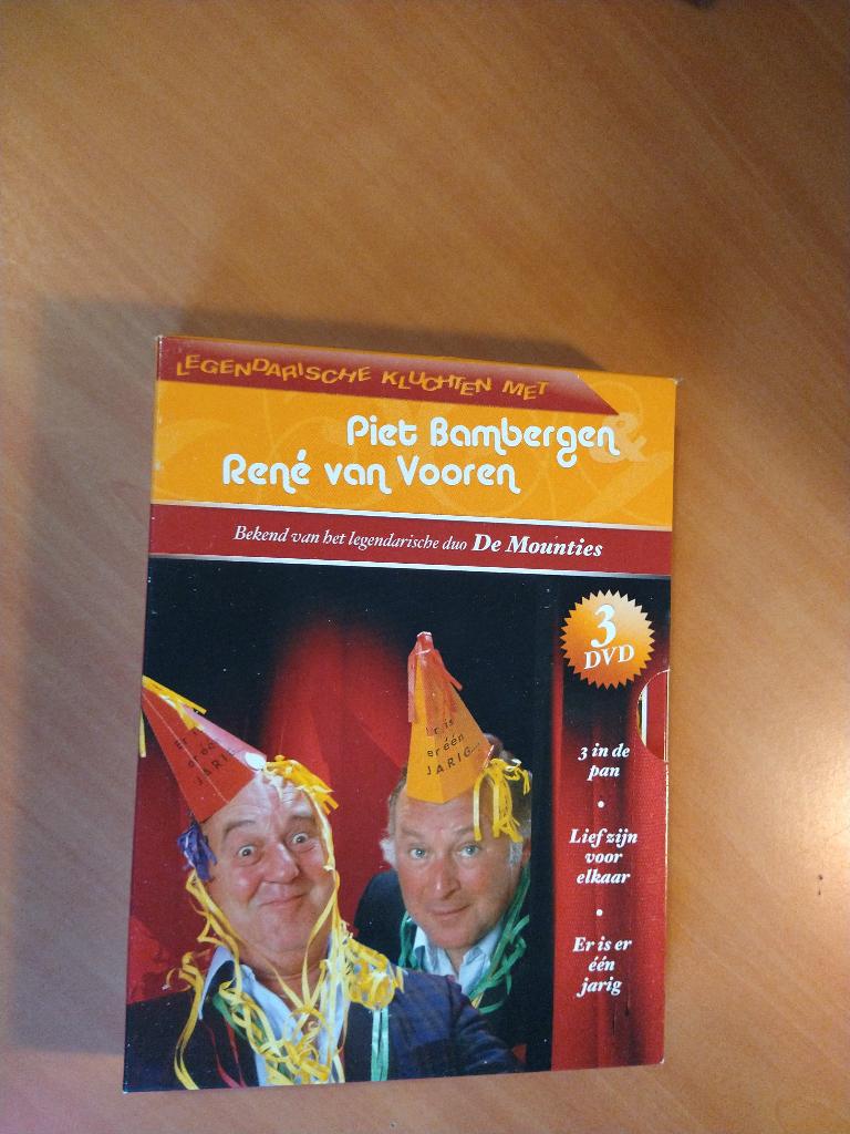 3-DVD Legendarische kluchten met Piet Bambergen, Alle leeftijden, Ophalen of Verzenden, Zo goed als nieuw, Stand-up of Theatershow