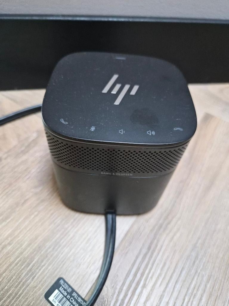 HP Thunderbolt G2 docking station met B&O audio, Computers en Software, Dockingstations, Ophalen of Verzenden, Zo goed als nieuw