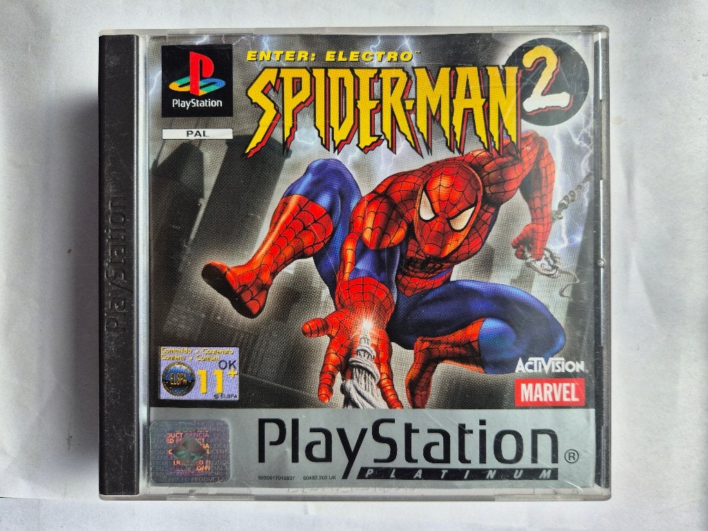 SPIDER-MAN 2 enter:electro, Gebruikt, 1 speler, Racen en Vliegen, Ophalen of Verzenden