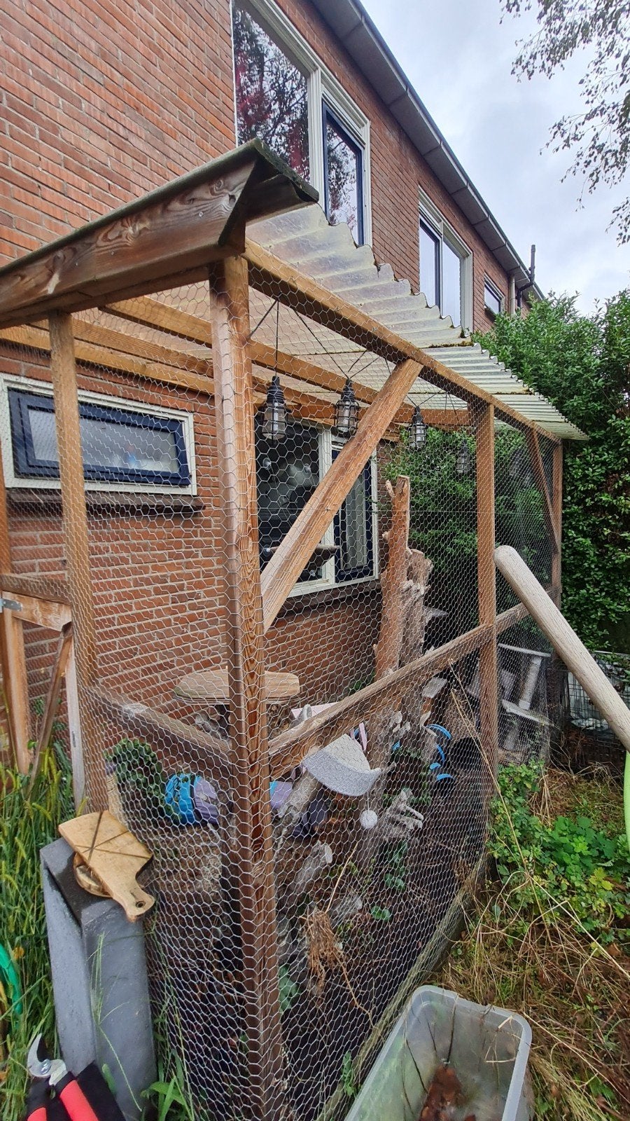 kattenren, volière, Ophalen, Zo goed als nieuw