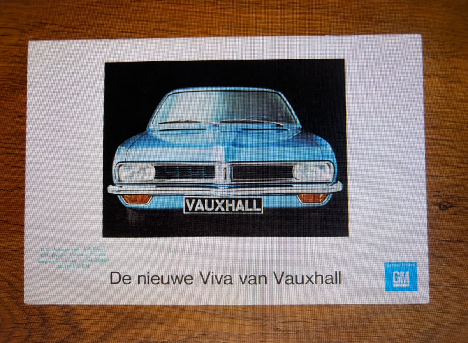 Vauxhall Viva brochure (4), Ophalen of Verzenden, Zo goed als nieuw, Overige merken