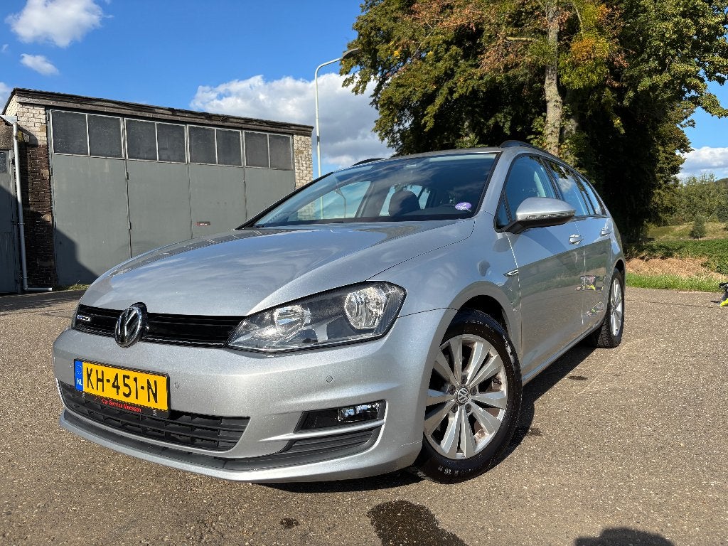Volkswagen Golf Variant 1.0 TSI 115pk Bluemotion 2016 Grijs, Auto's, Voorwielaandrijving, Stof, Zwart, 23 km/l