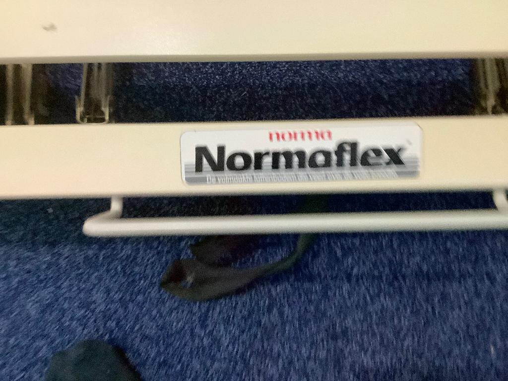 2 normaflex handverstelbare lattenbodems 80x200, Ophalen, Gebruikt, Eenpersoons, 80 cm