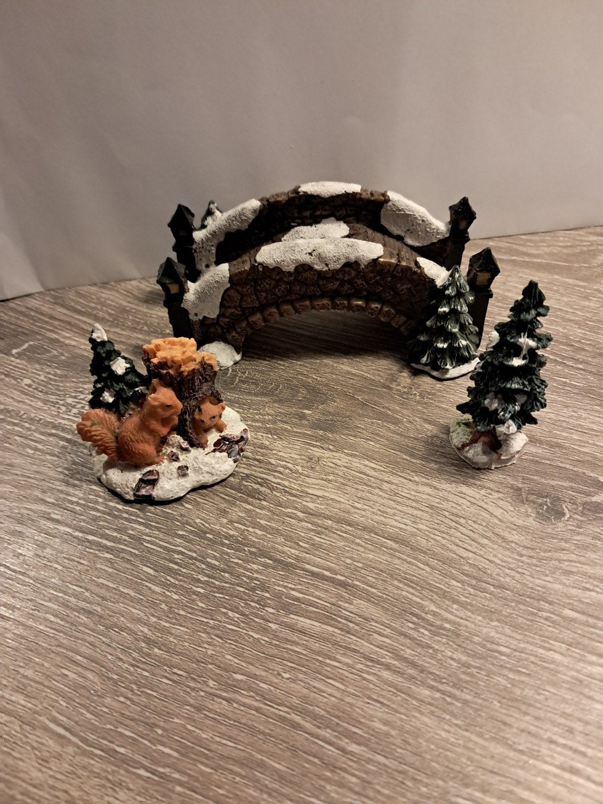 Lemax brug met figuren, Diversen, Ophalen of Verzenden